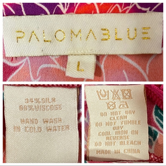 PALOMA BLUE Stevie Ruffled Floral-print Crepe De Chine Wrap Maxi Skirt In Red - Picture 8 of 8